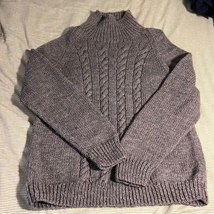 Handmade Knit Turtleneck Sweater